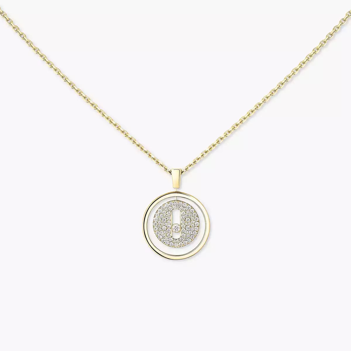 [Twinkle jewelrys] Lucky Move Diamond Necklace