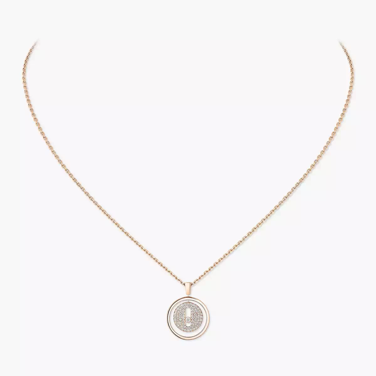 [Twinkle jewelrys] Lucky Move Diamond Necklace