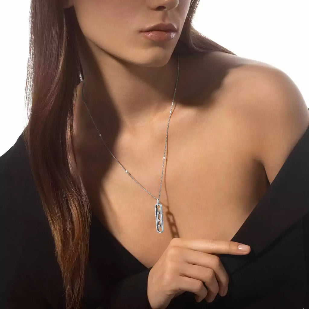 [Twinkle jewelrys]Diamond Necklace Move 10Th