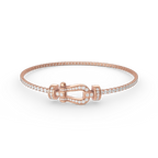 ¡®Twinkle jewelry¡¯FORCE  HORSESHOE  DIAMOND TENNIS BRACELET