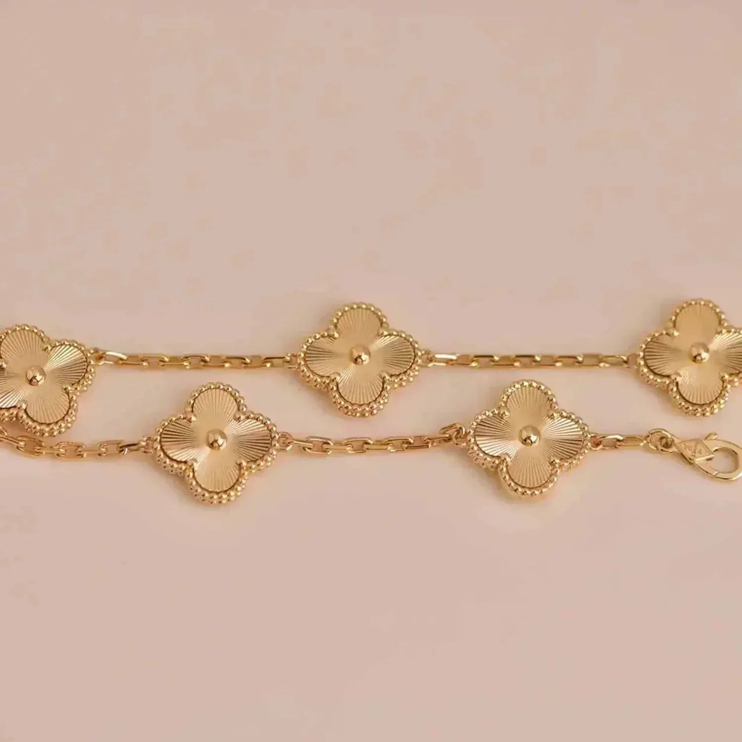 [Twinkle jewelry]New  CLOVER 5 MOTIF LASER BRACELET COLLECTION