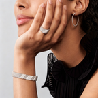 [Twinkle JURI]  FIVE-ROW DIAMOND BRACELET