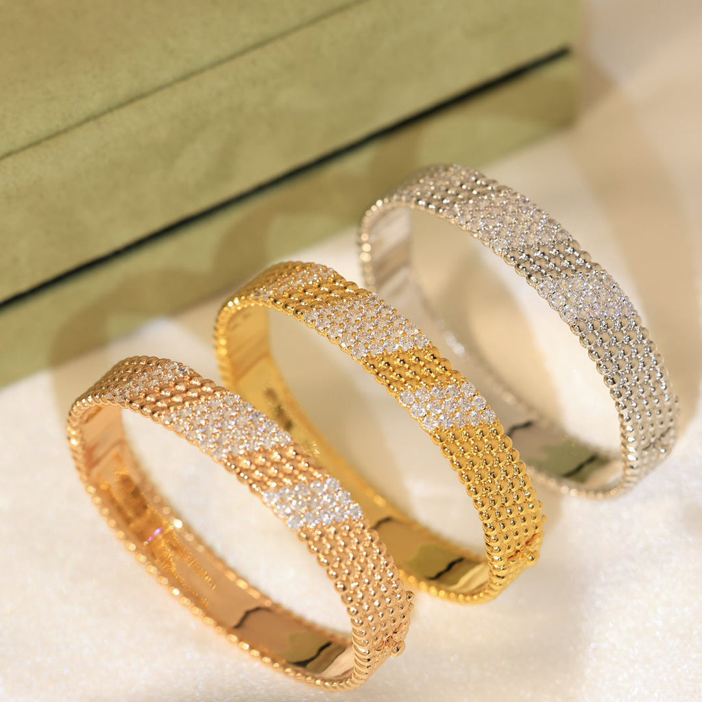[Twinkle JURI]  FIVE-ROW DIAMOND BRACELET