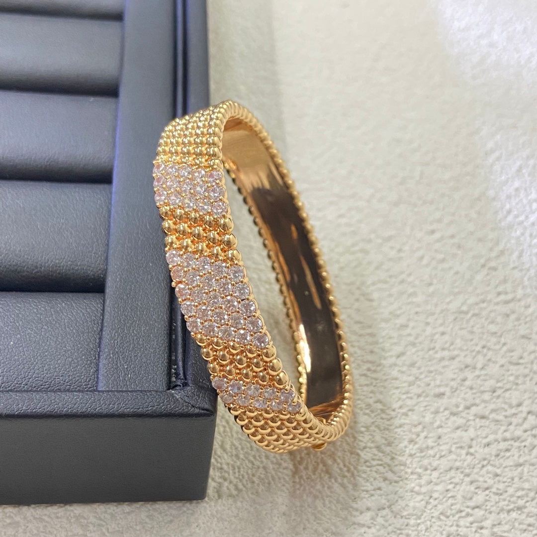 [Twinkle JURI]  FIVE-ROW DIAMOND BRACELET