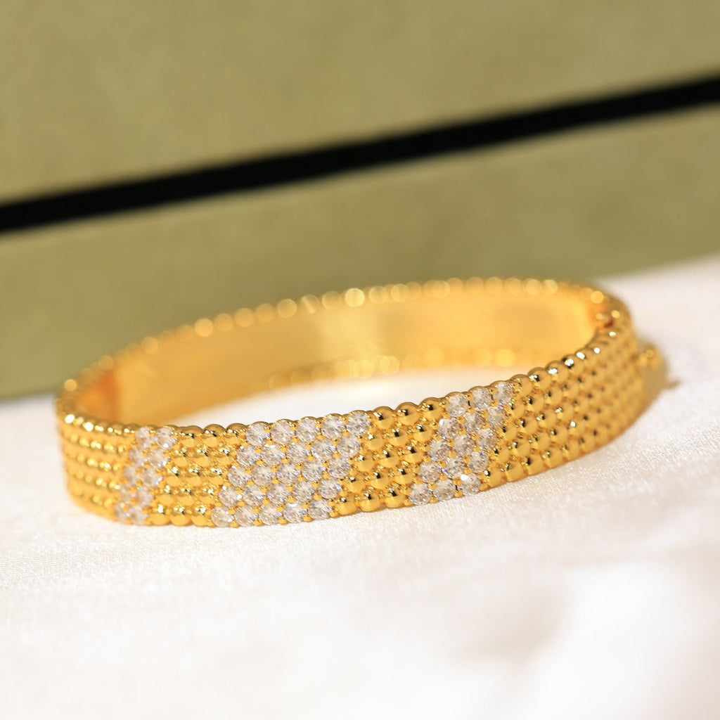 [Twinkle JURI]  FIVE-ROW DIAMOND BRACELET