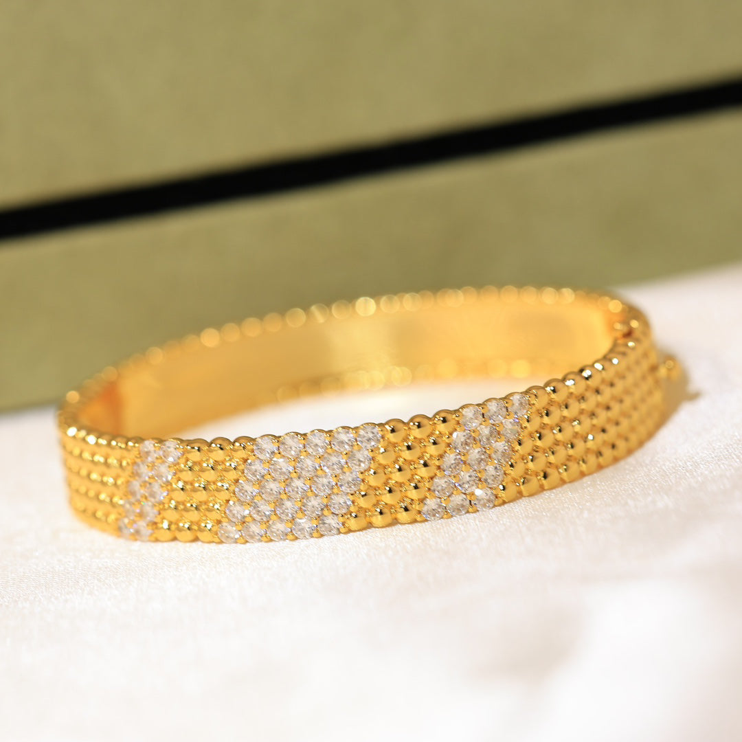 [Twinkle JURI]  FIVE-ROW DIAMOND BRACELET