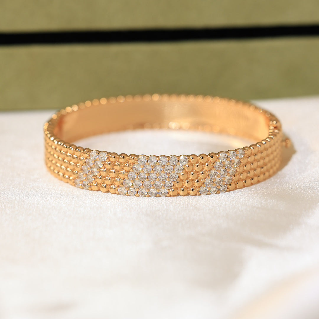 [Twinkle JURI]  FIVE-ROW DIAMOND BRACELET