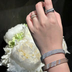 [Twinkle JURI]  FIVE-ROW DIAMOND BRACELET