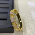[Twinkle JURI]  FIVE-ROW DIAMOND BRACELET