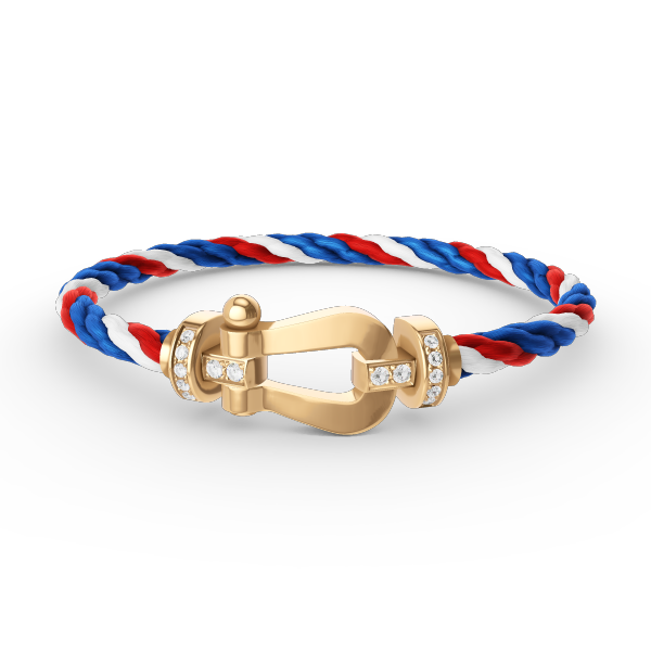 ¡®Twinkle jewelry¡¯FORCE LARGE HORSESHOE HALF DIAMOND BRACELET GOLD