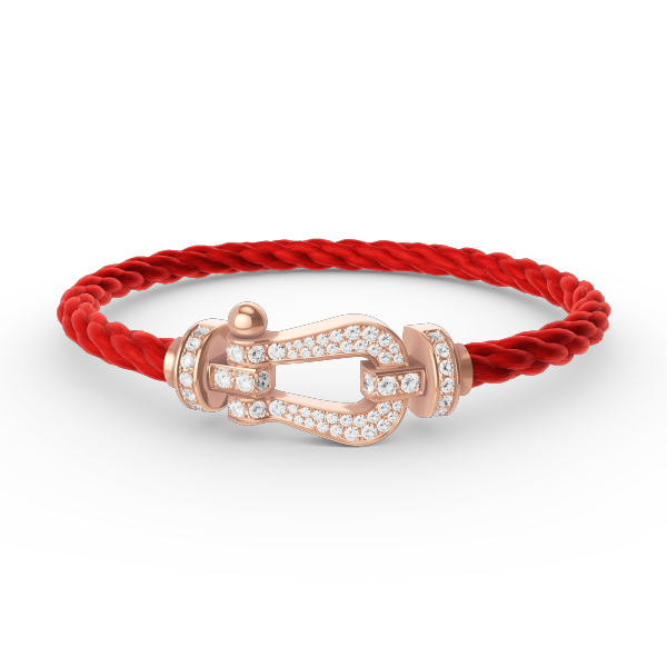 ¡®Twinkle jewelry¡¯FORCE LARGE HORSESHOE FULL DIAMOND BRACELET ROSE GOLD