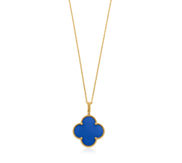 ¡®Twinkle jewelry¡¯CLOVER 25MM NECKLACE TURQUOISE ROSE GOLD