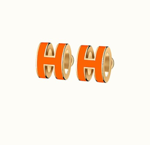 ¡®Twinkle jewelry¡¯MINI POP H EARRINGS ORANGE