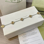 [Twinkle jewelry]New  CLOVER 5 MOTIF LASER BRACELET COLLECTION