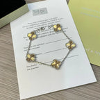 [Twinkle jewelry]New  CLOVER 5 MOTIF LASER BRACELET COLLECTION