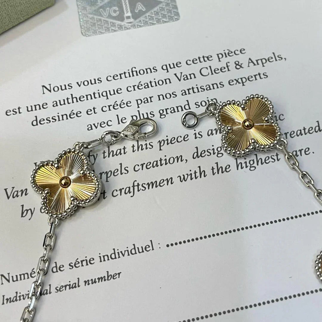 [Twinkle jewelry]New  CLOVER 5 MOTIF LASER BRACELET COLLECTION