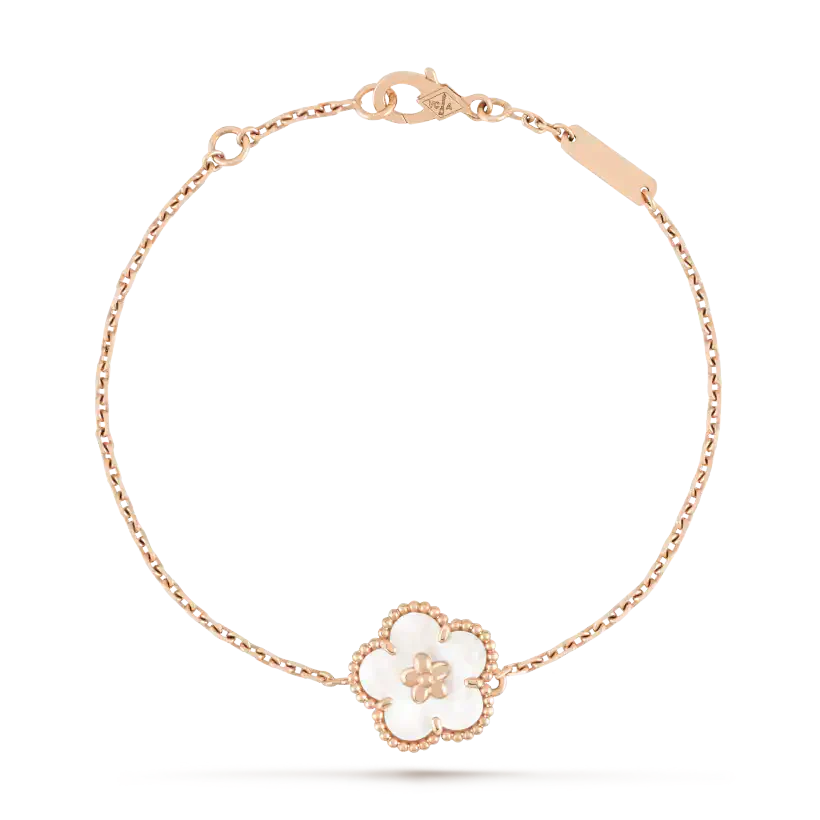 ¡®Twinkle jewelry¡¯LUCKY WHITE MOP PLUM BLOSSOM  BRACELET