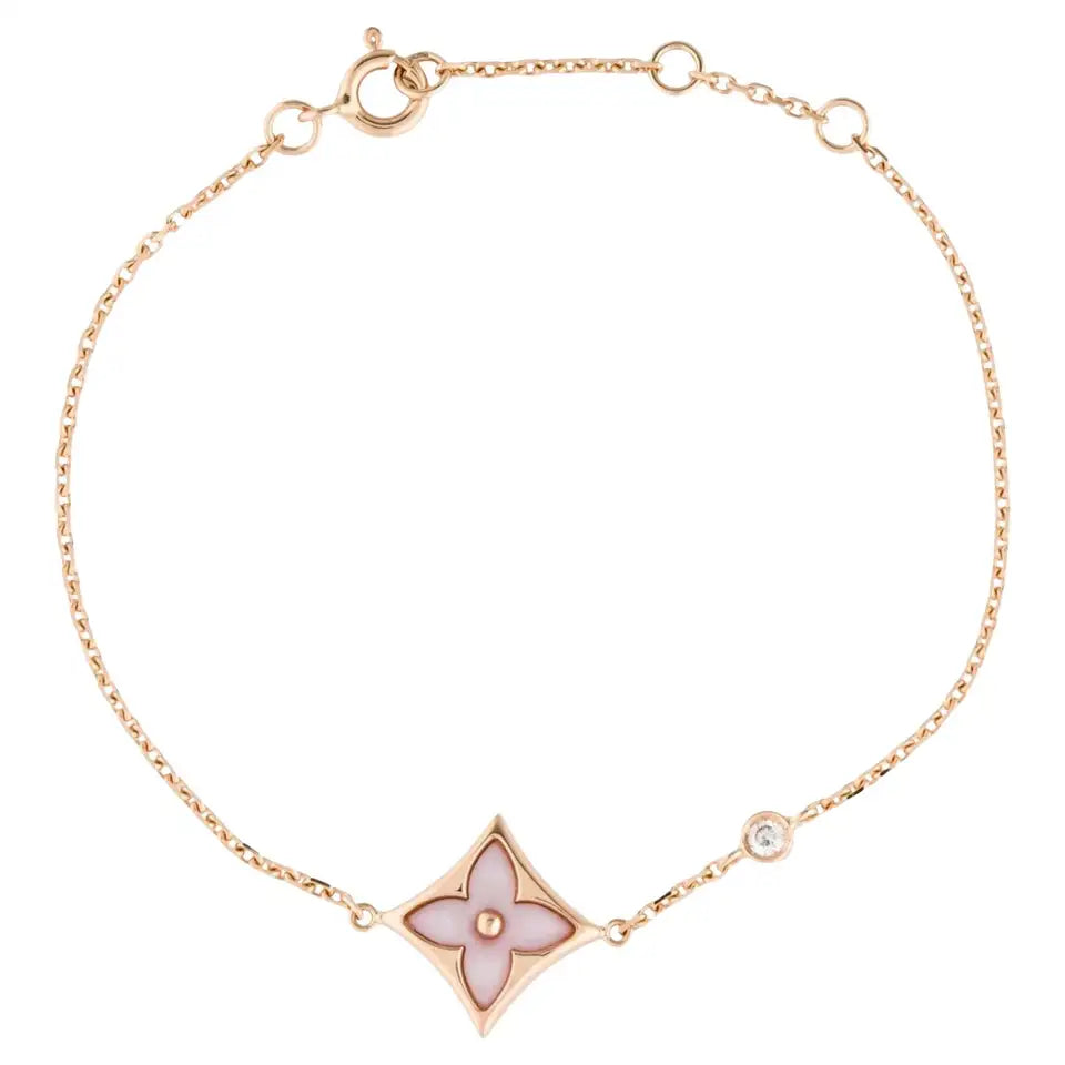 ¡®Twinkle jewelry¡¯STAR 1 DIAMOND PINK GOLD BRACELET