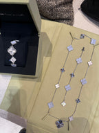 [¡®Twinkle jewelry¡¯] 25 NEW CLOVER 15 MOTIFS PURPLE CHALCEDONY