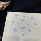 ¡®Twinkle jewelry¡¯FRIVOLE SILVER 5 FLOWERS BRACELET