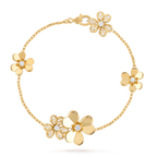 ¡®Twinkle jewelry¡¯FRIVOLE GOLD 5 FLOWERS BRACELET
