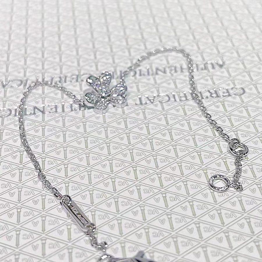 ¡®Twinkle jewelry¡¯FRIVOLE SILVER FLOWER DIAMOND BRACELET