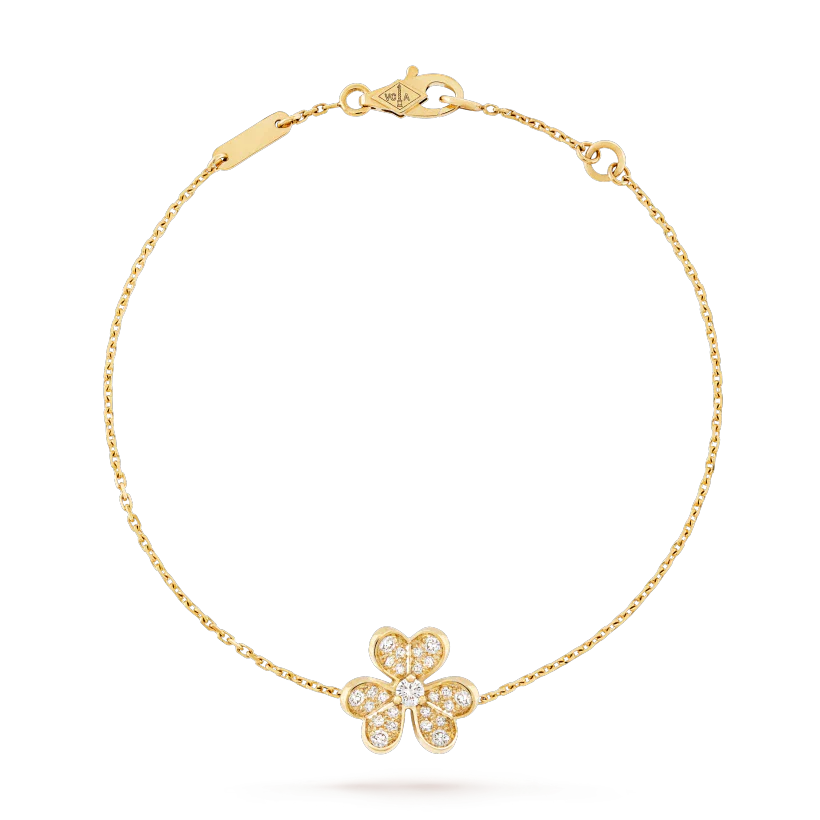 ¡®Twinkle jewelry¡¯FRIVOLE GOLD FLOWER DIAMOND BRACELET