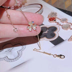 ¡®Twinkle jewelry¡¯FRIVOLE GOLD FLOWER DIAMOND BRACELET