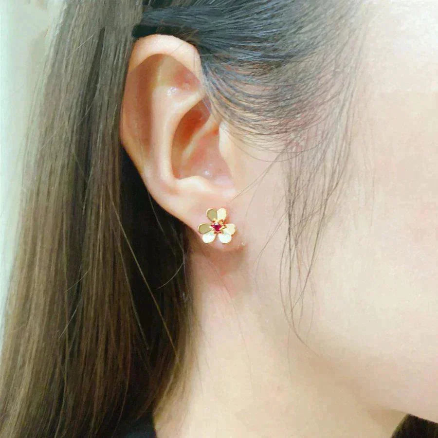 ¡®Twinkle jewelry¡¯FRIVOLE  FLOWER PINK EARRINGS