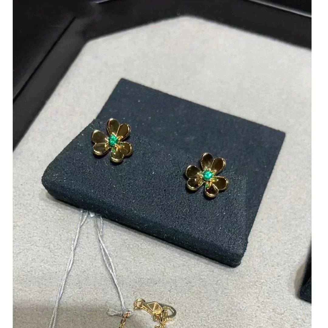 ¡®Twinkle jewelry¡¯FRIVOLE  FLOWER MALACHITE EARRINGS