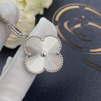 ¡®Twinkle jewelry¡¯CLOVER 25MM SILVER BIG CLOVER NECKLACE
