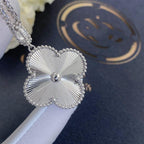 ¡®Twinkle jewelry¡¯CLOVER 25MM SILVER BIG CLOVER NECKLACE