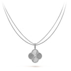 ¡®Twinkle jewelry¡¯CLOVER 25MM SILVER BIG CLOVER NECKLACE