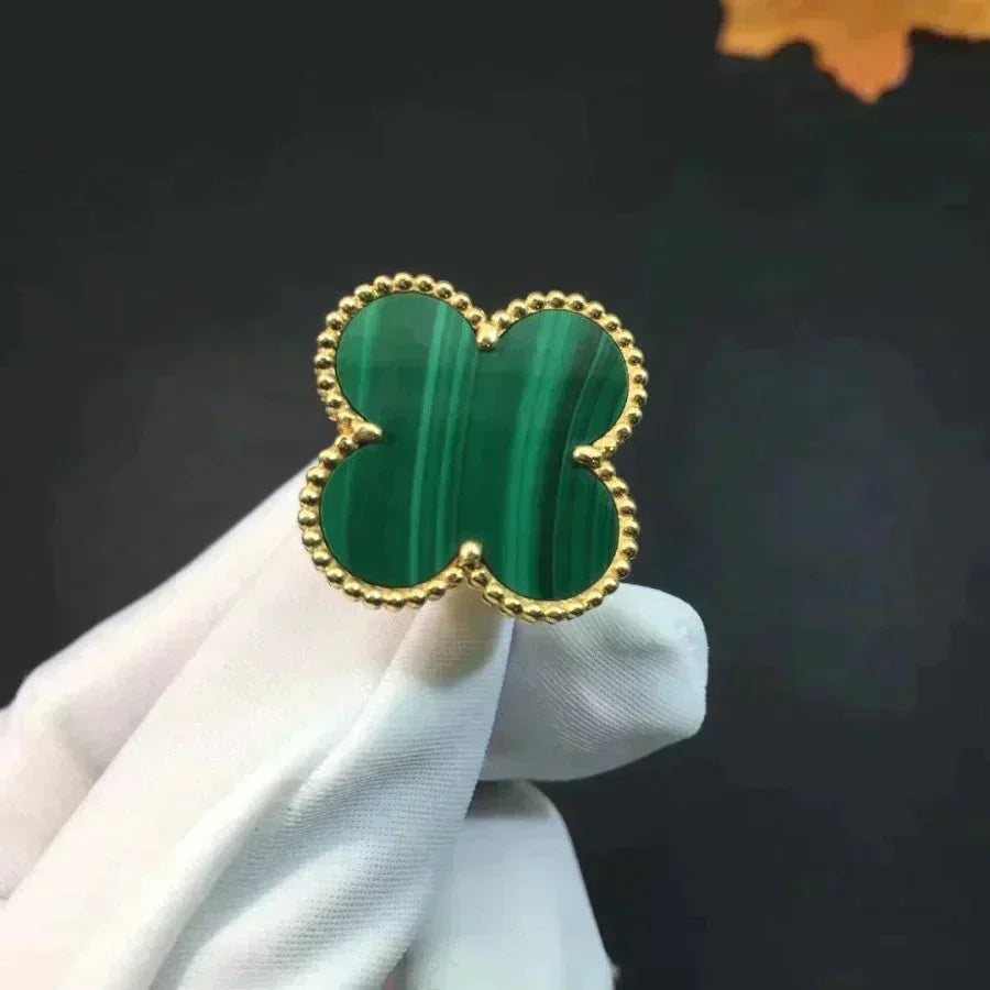 ¡®Twinkle jewelry¡¯CLOVER MALACHITE RING