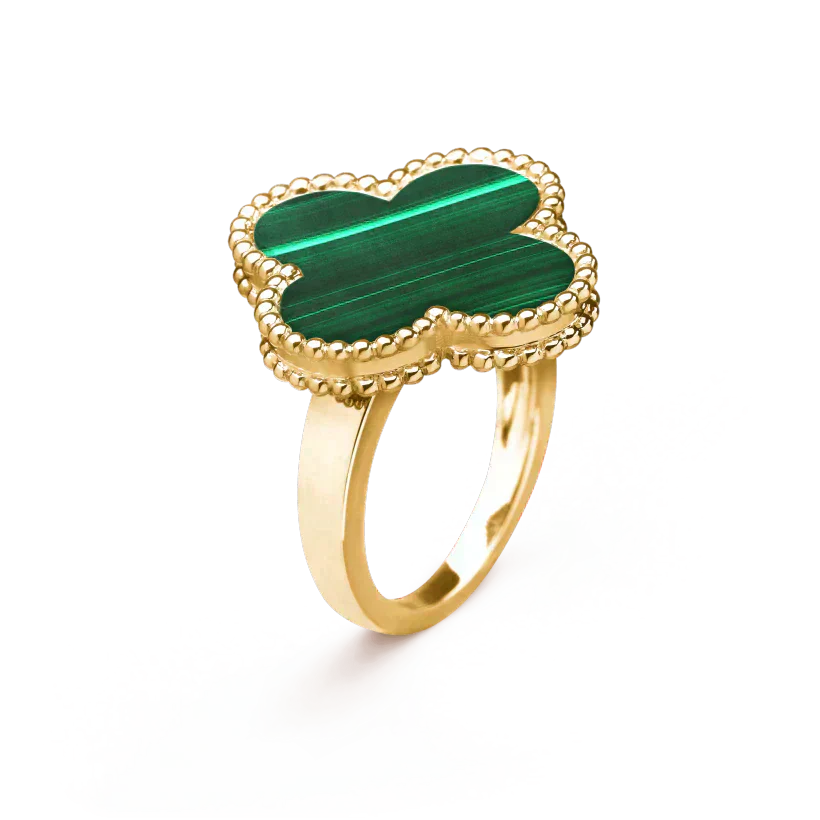 ¡®Twinkle jewelry¡¯CLOVER MALACHITE RING
