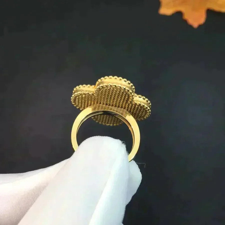¡®Twinkle jewelry¡¯CLOVER MALACHITE RING