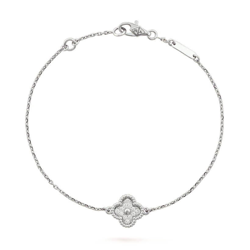 ¡®Twinkle jewelry¡¯CLOVER  SINGLE FLOWER BRACELET SILVER