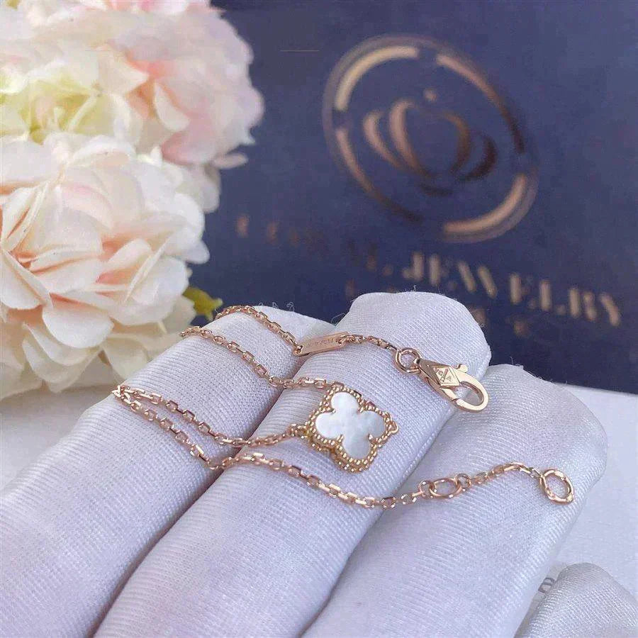 ¡®Twinkle jewelry¡¯CLOVER WHITE MOP SINGLE FLOWER BRACELET