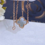 ¡®Twinkle jewelry¡¯CLOVER WHITE MOP SINGLE FLOWER BRACELET