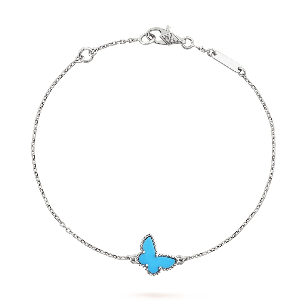¡®Twinkle jewelry¡¯BUTTERFLY TURQUOISE BUTTERFLY BRACELET SILVER