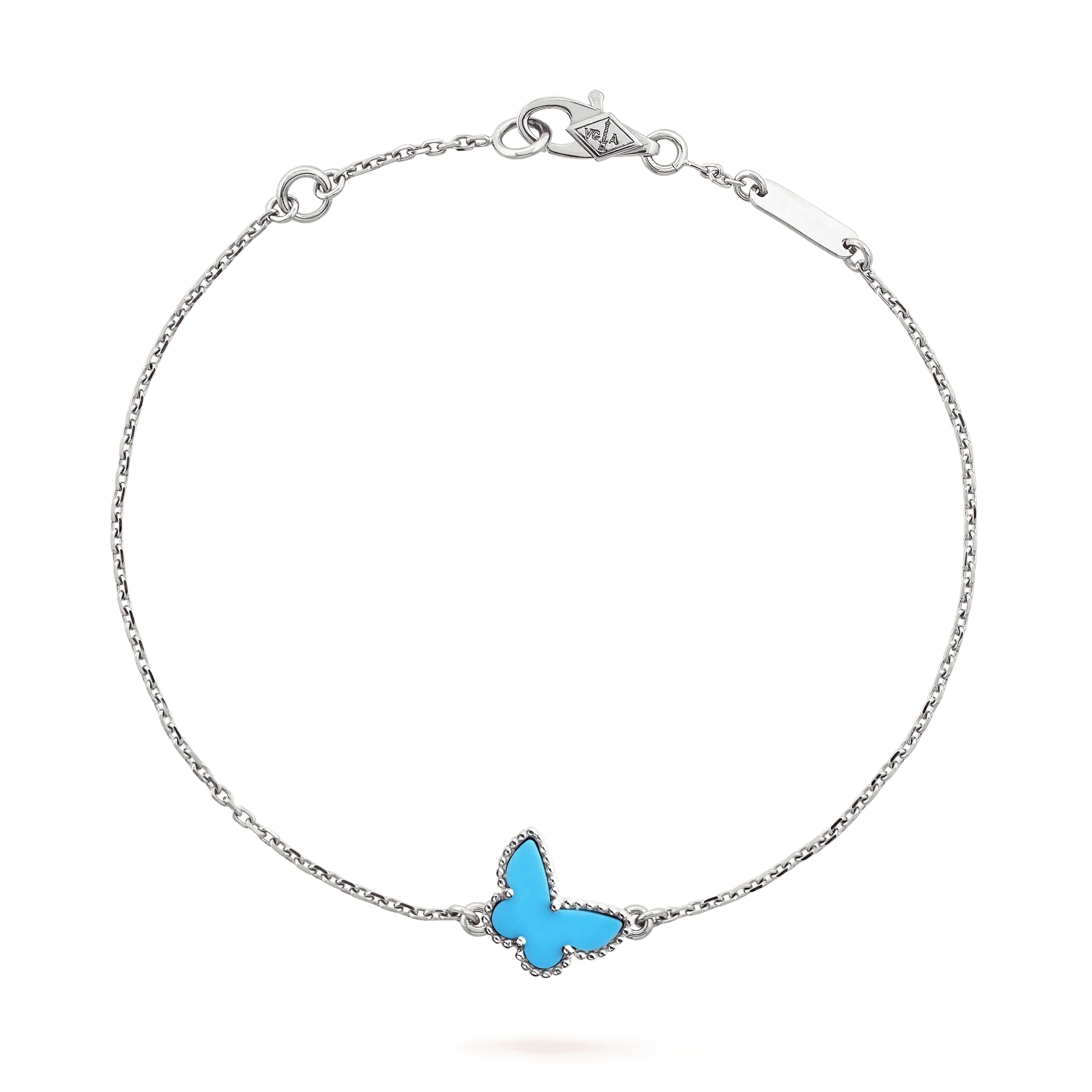 ¡®Twinkle jewelry¡¯BUTTERFLY TURQUOISE BUTTERFLY BRACELET SILVER