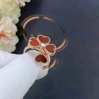 ¡®Twinkle jewelry¡¯SWEET CLOVER CARNELIAN RING