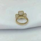 ¡®Twinkle jewelry¡¯SWEET CLOVER WHITE MOP RING