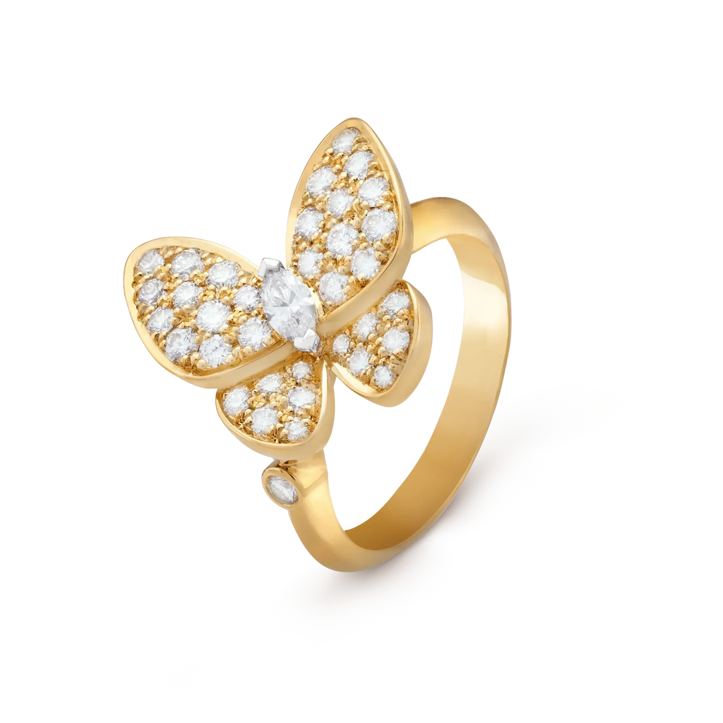 ¡®Twinkle jewelry¡¯BUTTERFLY DIAMOND RING