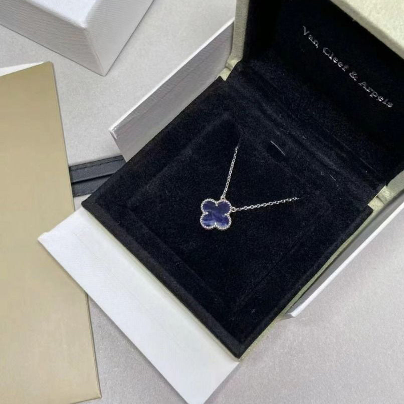 ¡®Twinkle jewelry¡¯CLOVER 15MM PIETERSITE NECKLACE SILVER