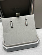 [Twinkle jewelrys]MOVE UNO SMALL 1 DIAMOND EARRINGS