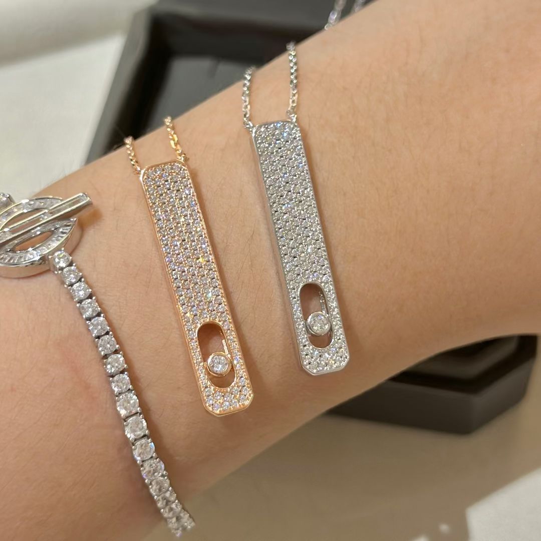 [Twinkle jewelrys]MY FIRST DIAMOND PAVED NECKLACE