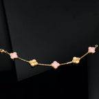 [Twinkle jewelry]New  CLOVER 5 MOTIFS  PINK MOP BRACELET COLLECTION
