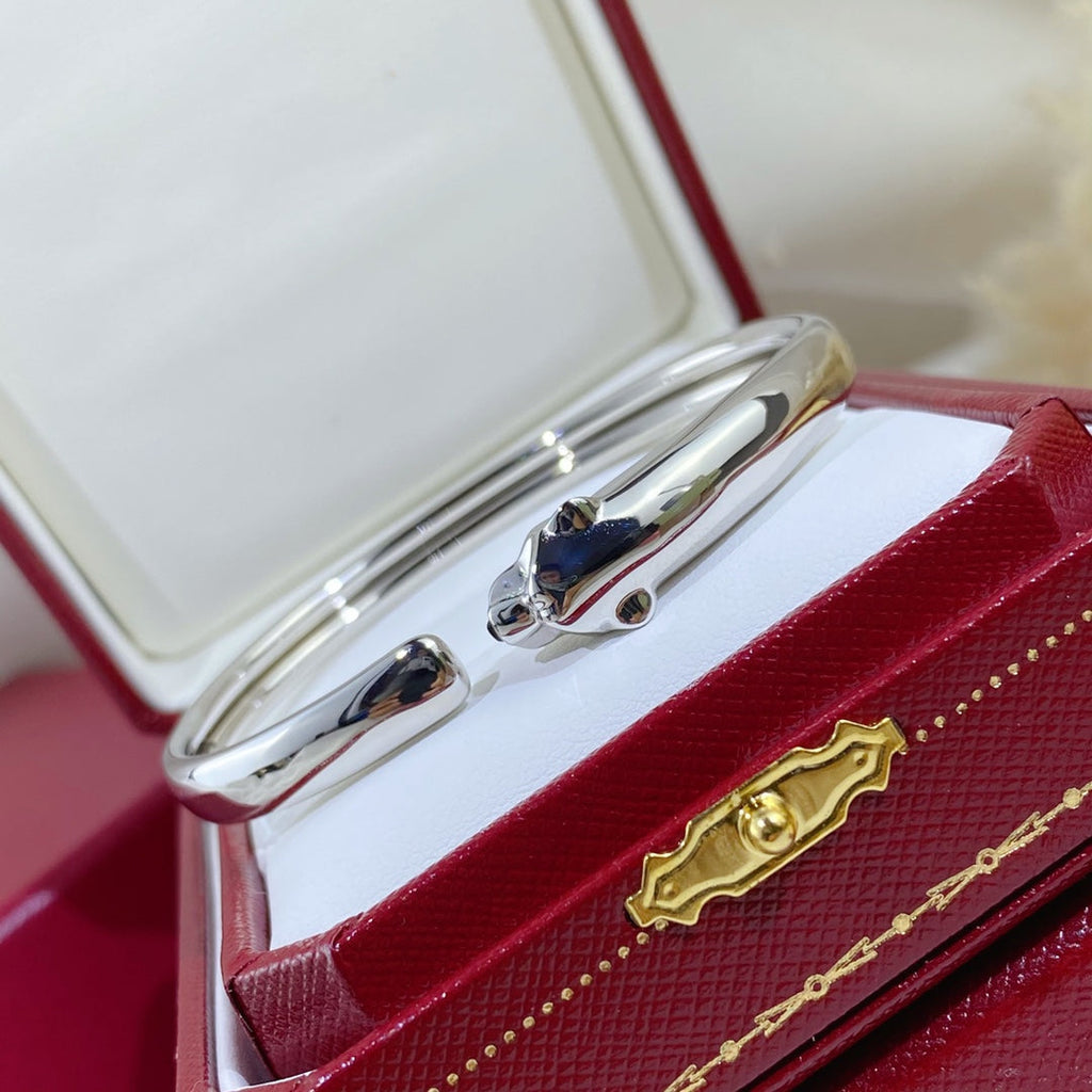 ¡®Twinkle jewelry¡¯PANTHERE SILVER OPEN BRACELET