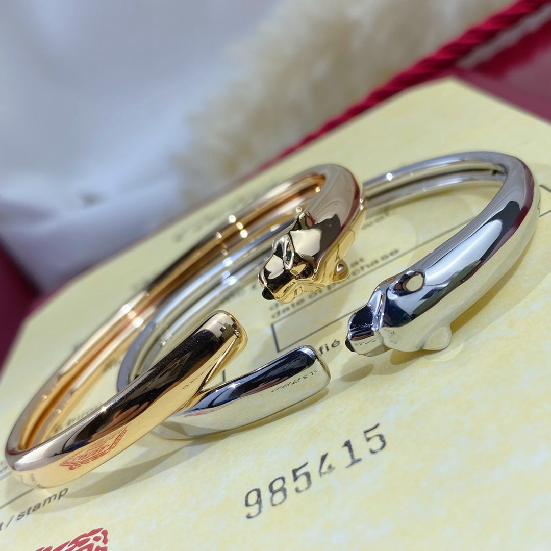 ¡®Twinkle jewelry¡¯PANTHERE SILVER OPEN BRACELET